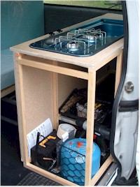 The kitchen unit frame