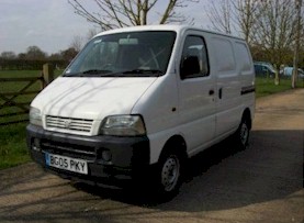 The base van - Suzuki Carry 1.3